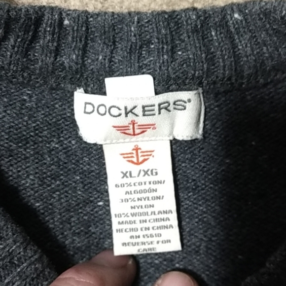 Dockers wool blend sweater Sz. XL *MINT* - Picture 2 of 8